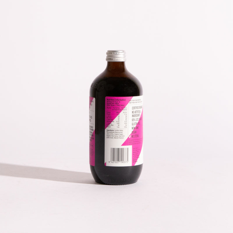 Organic Blackcurrant Soda Concentrate - 500ml