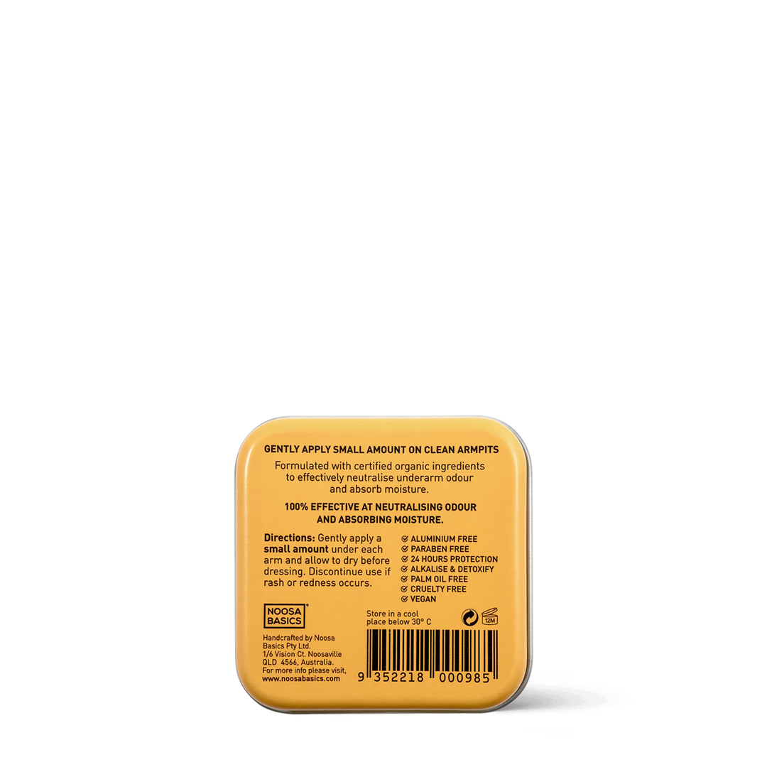 Organic Deodorant Cream Tin - Sandalwood - 50g