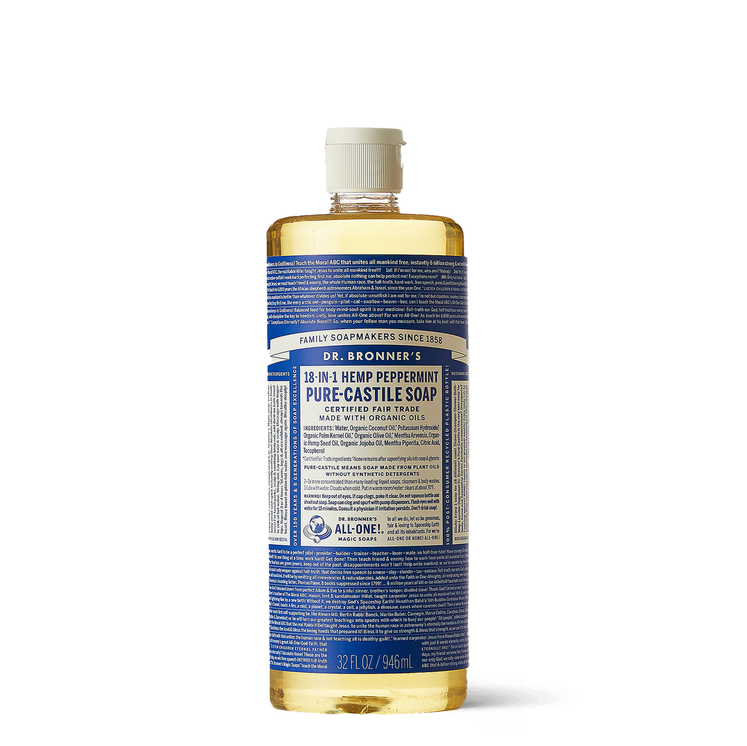 Pure Castile Liquid Soap Peppermint - 946ml