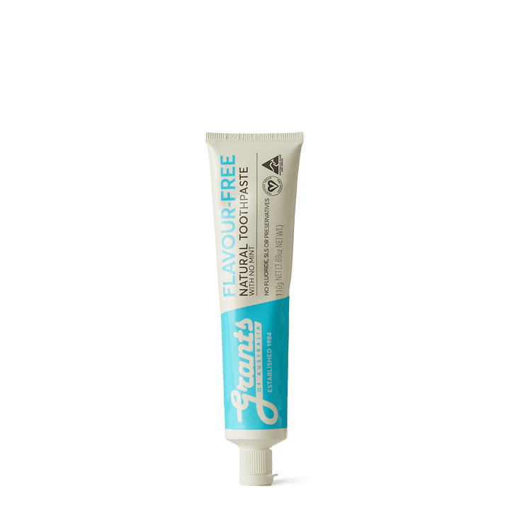 Flavour-Free Fluoride Free Natural Toothpaste - 110g
