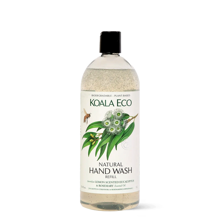 Natural Hand Wash Refill - Lemon Scented Eucalyptus & Rosemary - 1L