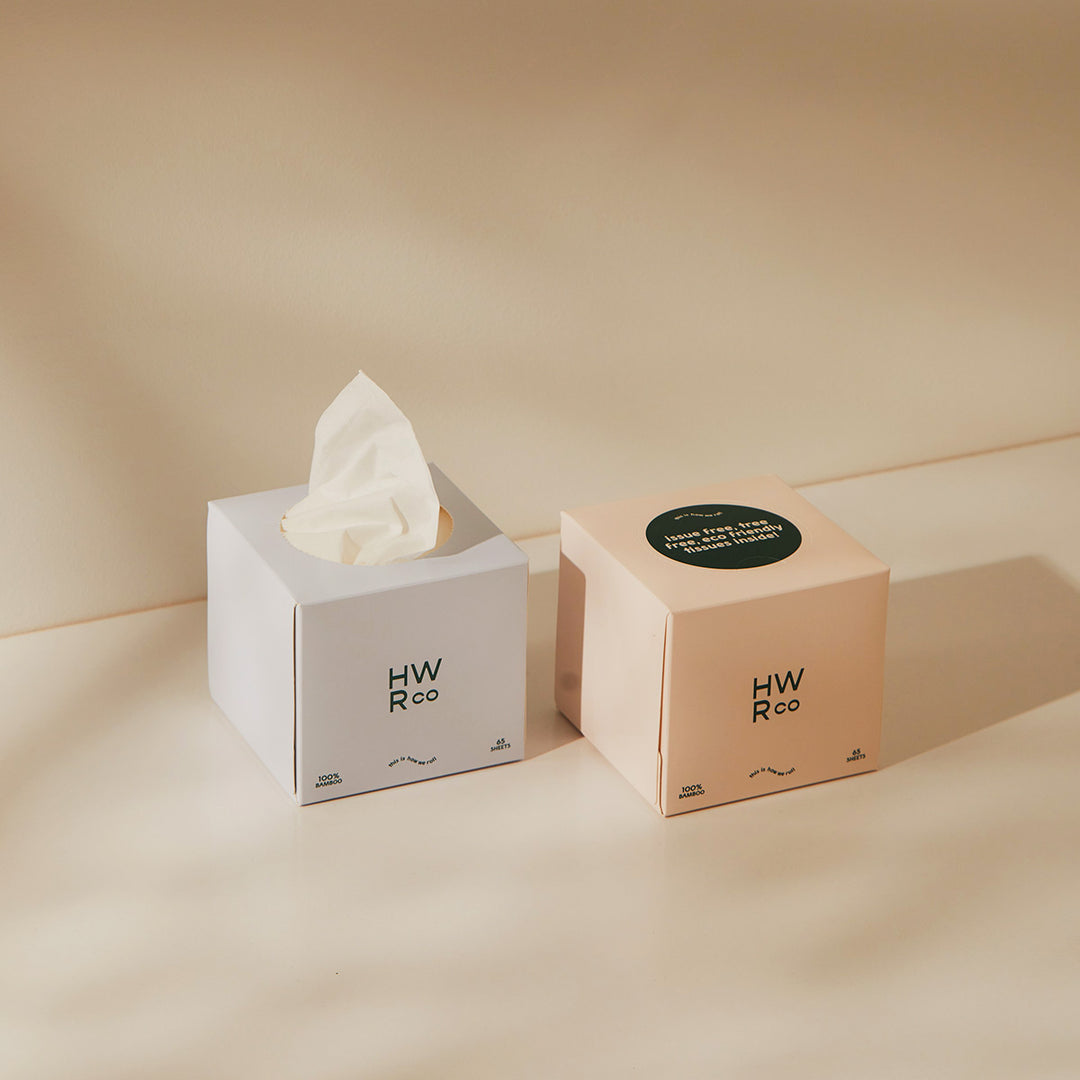 100% Bamboo 3 Ply Tissue - 12 Cubes