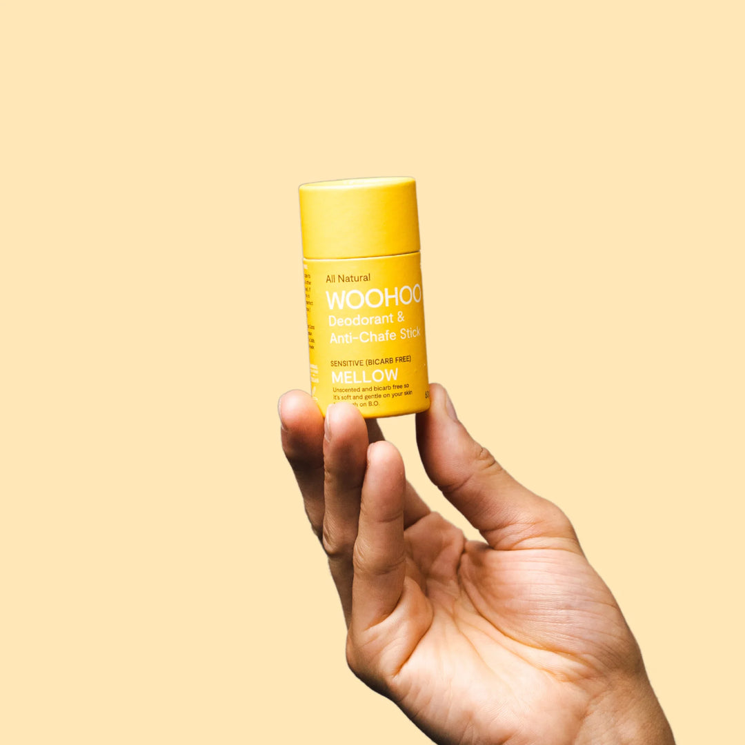 Deodorant & Anti-Chafe Stick - Mellow Sensitive (Bicarb Free) - 60g