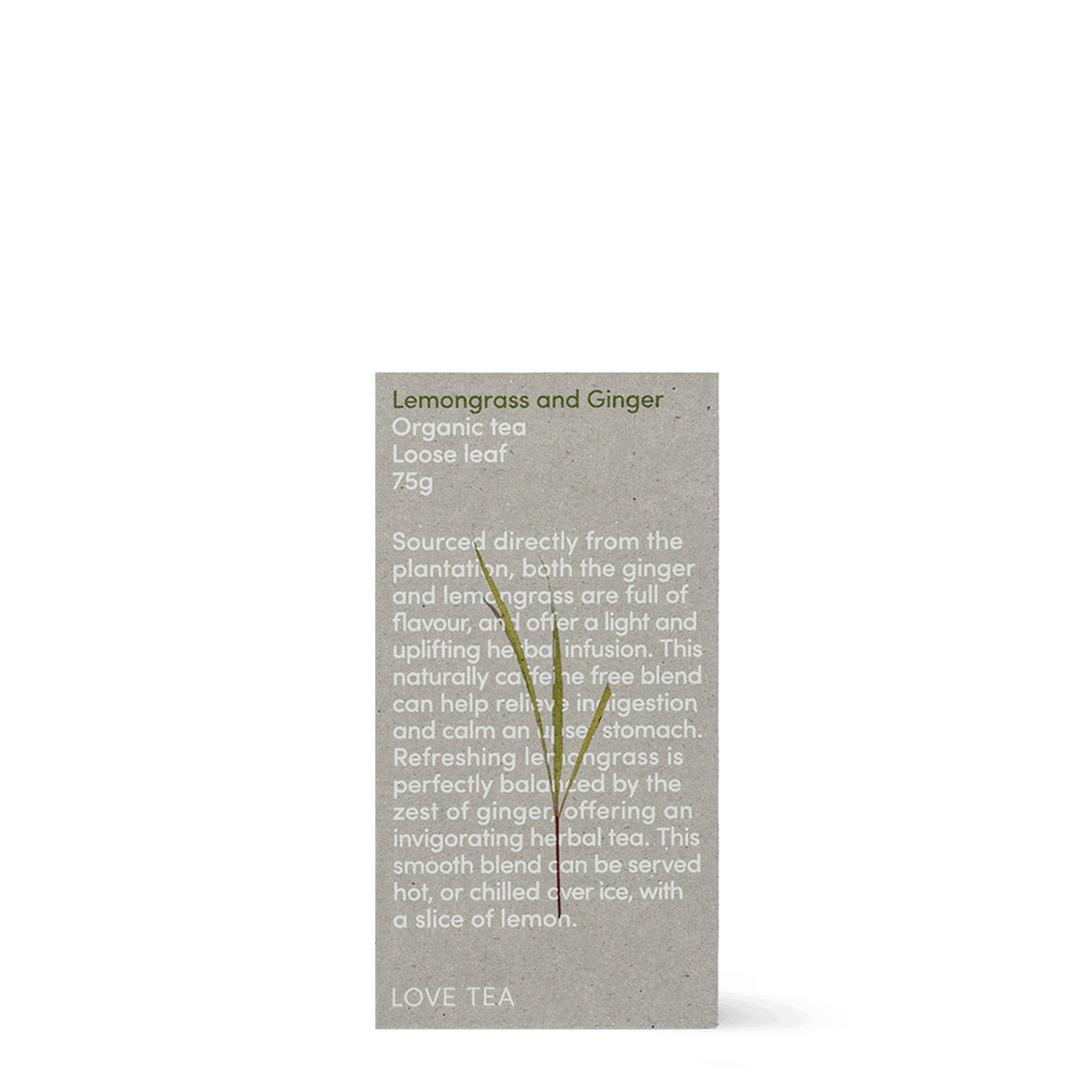 Lemongrass & Ginger Loose Leaf Tea - 75g