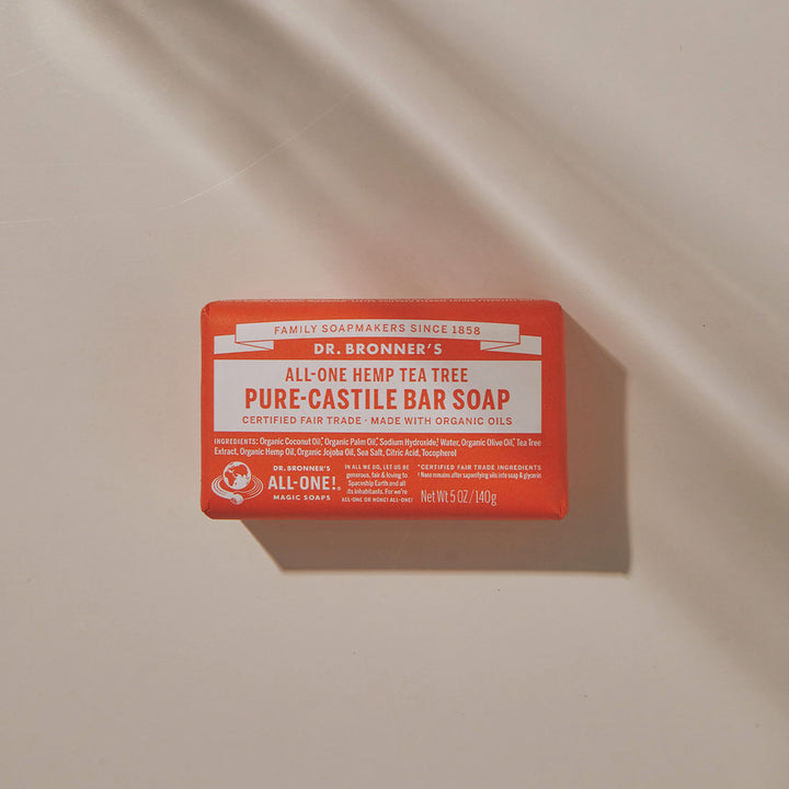 Pure Castile Bar Soap - Tea Tree - 140g