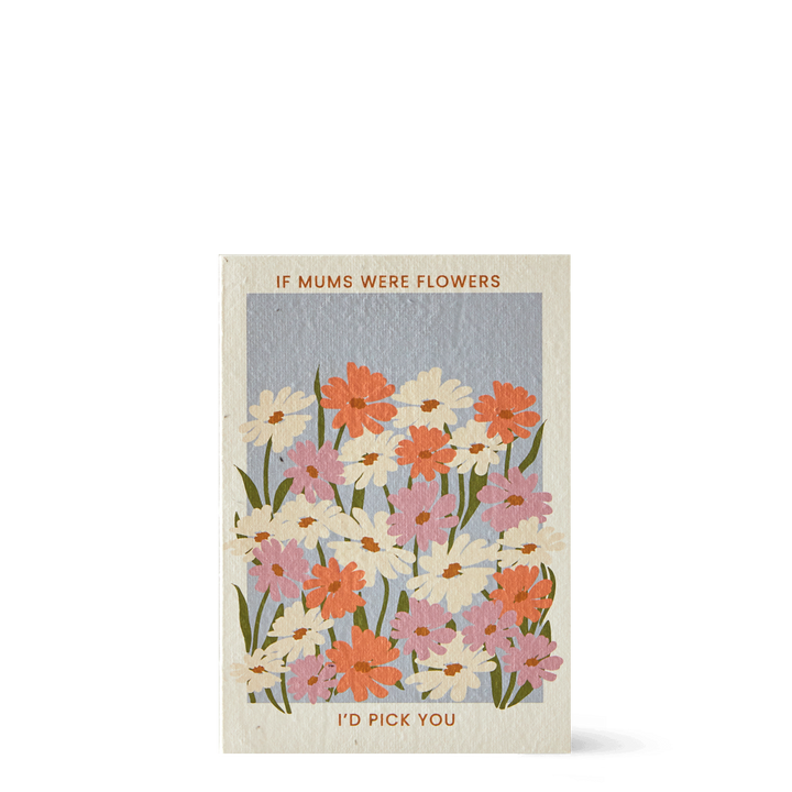 Flower Market Plantable Card