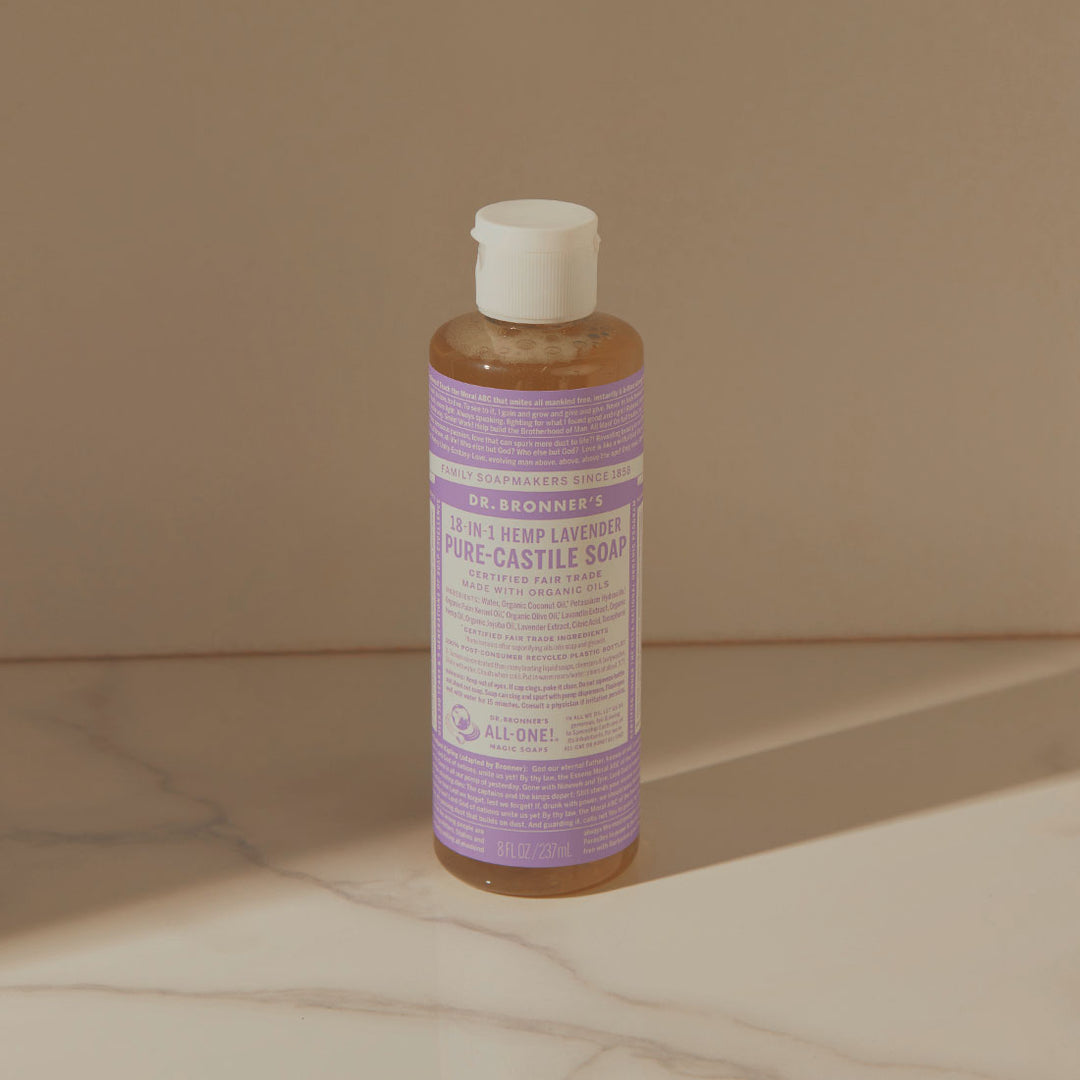 Pure Castile Liquid Soap - Lavender - 237ml
