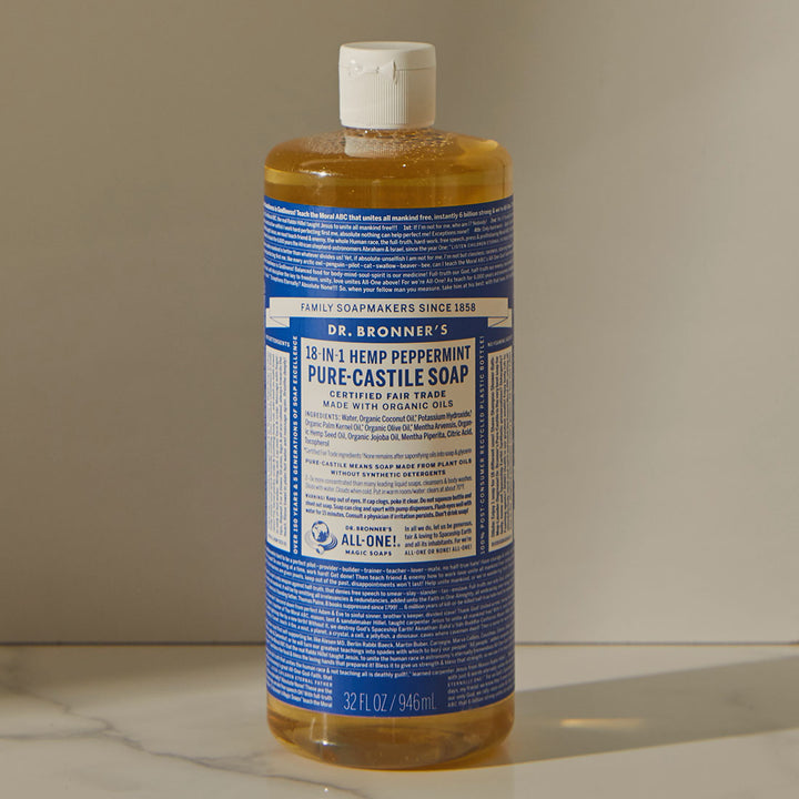 Pure Castile Liquid Soap Peppermint - 946ml