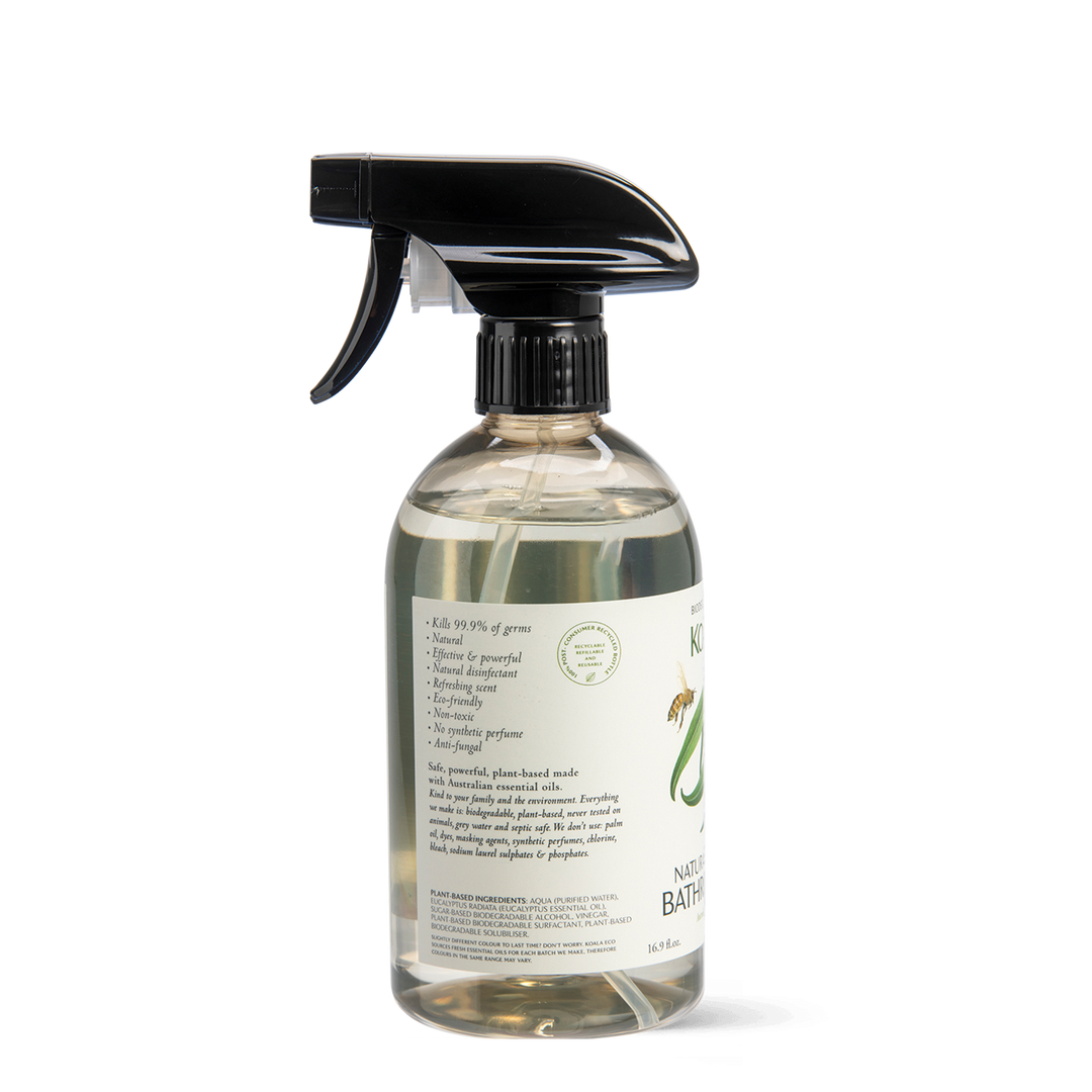 Natural Multi-Purpose Bathroom Cleaner Spray - Eucalyptus - 500ml
