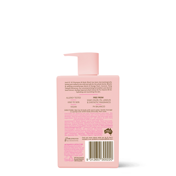 Shampoo & Body Wash Uplifting & Botanical Blend - 300ml